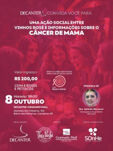 Câncer de Mama: Ação Social com o Grupo Rosa e Amor